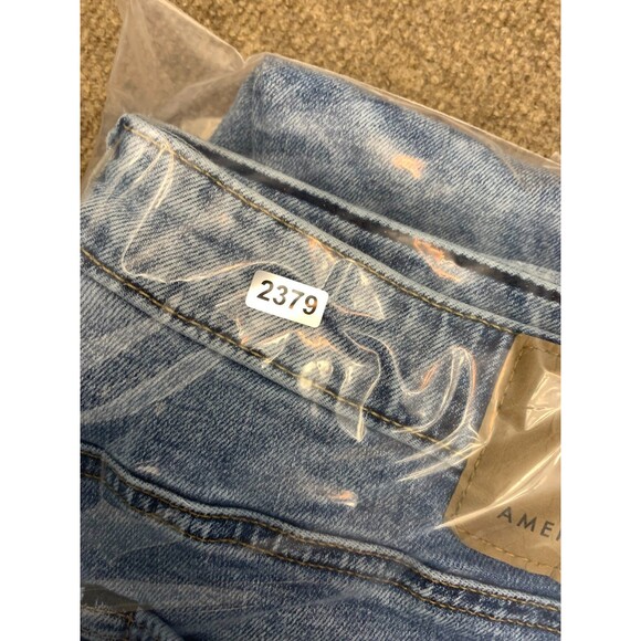 American Eagle Jeans Mens 34x32 Athletic Tapered Airflex+ Distressed Y2K Denim - Picture 11 of 11